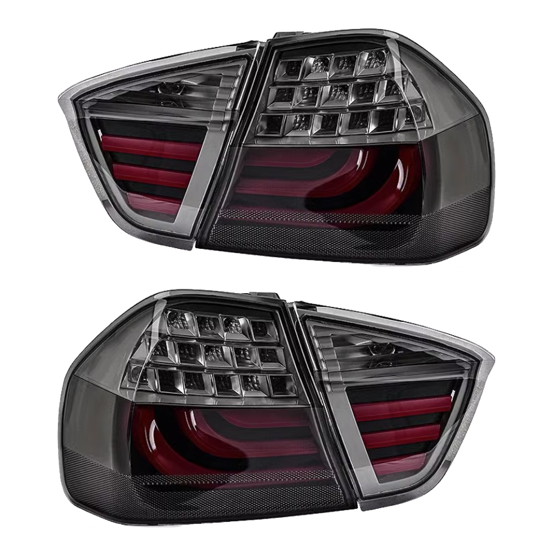 Pour modèles E90 05-08 Noir rouge