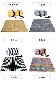 Foldable Portable Extra <b>Large</b> Striped Beach <b>Mat</b> Waterproof Outdoor Picnic <b>Mat</b> Blanket - Product Image 3