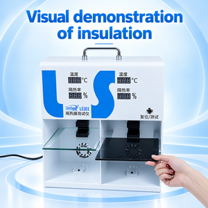 เครื่องทดสอบฉนวนกันความร้อนฟิล์มโซลาร์ Linshang LS301 พร้อมแสดงอัตราการปฏิเสธอินฟราเรดและแสดงอุณหภูมิ - Product Image 5
