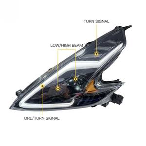 Faros Delanteros LED para Nissan 370Z 2008-2021 Fairlady Z Z34, Conjunto de Faros, Modificación de Automóviles, Mejora de Afinación, Enchufe y Listo - Product Image 2