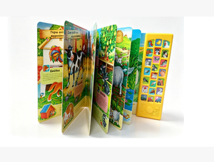 <span class=keywords><strong>Libro</strong></span> <span class=keywords><strong>de</strong></span> Sonidos Personalizado con 22 Botones, <span class=keywords><strong>Libro</strong></span> Educativo Interactivo para Niños con Logotipo e Impresión Personalizados, <span class=keywords><strong>Libro</strong></span> <span class=keywords><strong>de</strong></span> Sonidos OEM ODM - Product Image 4