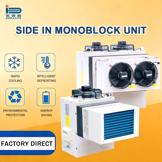 1.5HP 2HP Copeland Compressor Automatic Monoblock Unit Engine Pump Energy Saving Eco-Friendly for Walk-in Cooler Restaurant Cold