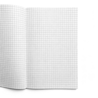 Cuaderno Cuadrado Resistente de 210 x 140 mm, Encuadernado con Pegamento, con Cubierta Impresa para África Occidental