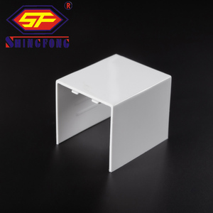 PVC <span class=keywords><strong>Trunking</strong></span> phụ kiện PVC cáp ống phụ kiện 100x40 PVC góc phẳng - Product Image 6