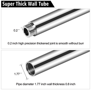 ダンスポールスチールチューブ回転可能高さ調節可能プロフェッショナルポータブルダンスポール家庭用取り外し可能 - Product Image 3