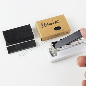 Agrafes pour bureau, 10 pièces, 26/6, 12mm de largeur, 950/boîte, <span class=keywords><strong>Rose</strong></span>, or, noir, bleu, violet - Product Image 4