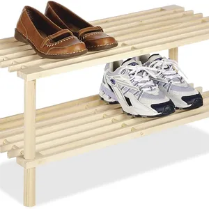 ZZBIQS חדש מגפי תצוגת stand ועץ נעלי rack עבור נקבה הנעלה חנות רהיטים