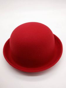 Chapeau Fez en feutre de laine, chapeau rond à dôme, chapeau melon formel - Product Image 3