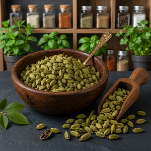 Graines de cardamome verte entière fraîche de qualité supérieure pour la cuisine, l'assaisonnement et la transformation alimentaire - Product Image 3