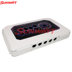 Empty Arcade Box DIY <b>Gaming</b> Case with Joystick Set Kit Replacement for Arcade Game Console Cabinet <b>Controller</b> DIY Kit - Product Image 2