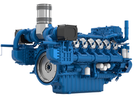 Weichai baudouin 12M26.2 900hp 1800rpm refroidi à l'eau 4 temps 12 cylindres moteur diesel marin pour moteur de bateau