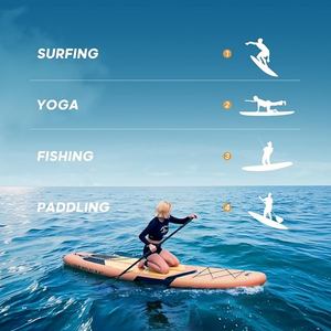 Professionnel 32 pouces de large 6 pouces d'épaisseur compétition course expédition pagaie <span class=keywords><strong>gonflable</strong></span> <span class=keywords><strong>Stand</strong></span> <span class=keywords><strong>up</strong></span> <span class=keywords><strong>Paddle</strong></span> Board SUP - Product Image 4