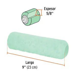 Rouleau de feutre MASTER 48 9'x5/8' pour surfaces légèrement rugueuses, TRUPER - Product Image 3