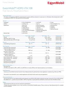 เม็ด HTA108 HDPE แบบเป่าด้วยเม็ดสี HDPE แบบละเอียดเม็ดสี HDPE บริสุทธิ์สำหรับแช่แข็งฟิล์มเคลือบ - Product Image 2