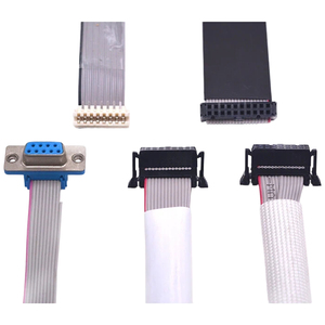 Özel 0.635 mm Aralıklı 2 Pin 4 Pin 6 Pin IDC Konnektörlü UL 2651 28 AWG Şerit Düz Kablo - Product Image 5