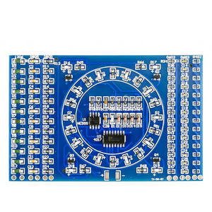 DIY CD4017 LED putar SMD NE555 papan latihan solder Kit DIY pelatihan keterampilan Fanny setelan elektronik - Product Image 3