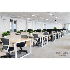 เฟอร์นิเจอร์สำนักงานทันสมัยจากประเทศจีนชุดโต๊ะเวิร์กสเตชันใหม่ได้รับการรับรองขาปรับได้พาร์ทิชันสำนักงานสำหรับโรงเรียน - Product Image 5