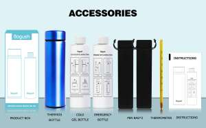 Vaso Térmico de Acero Inoxidable Reutilizable y Ecológico de <span class=keywords><strong>Alta</strong></span> Calidad para Enfriar <span class=keywords><strong>Insulina</strong></span> y Vacunas - Product Image 2