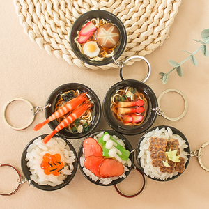 Figurines 3D Anime Personnalisées en Forme de Bol de Riz Japonais (Donburi) – Jouet de Simulation en Plastique pour Vente en Gros – Cadeau Amusant pour Présentation - Product Image 2