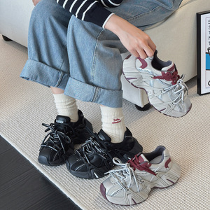 Chaussures Chunky Dad pour Femme Été 2026 Respirantes Rétro à Plateforme Baskets Décontractées de Randonnée Vente Chaude - Product Image 1