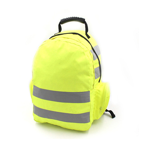 Reflective Hi Vis Safety Backpack for Industrial Work Site, Outdoor Sports and Road <b>Bike</b> Use - Product Image 1