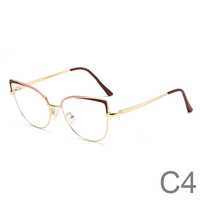 Nuevo Marco de gafas de ordenador óptico de Metal de gran venta al por mayor gafas fotocromáticas de alta calidad
