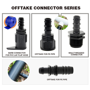 Conector Rápido de Plástico de 16/20 mm para Tubería de Riego por Goteo, Válvula de Control de Flujo para Invernadero, Jardín y Agricultura - Product Image 5