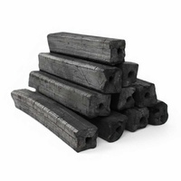 Charbon de bois en briquettes carrées de sciure de bois A pour chicha, narguilé, barbecue, vente en gros, conteneur 40HQ