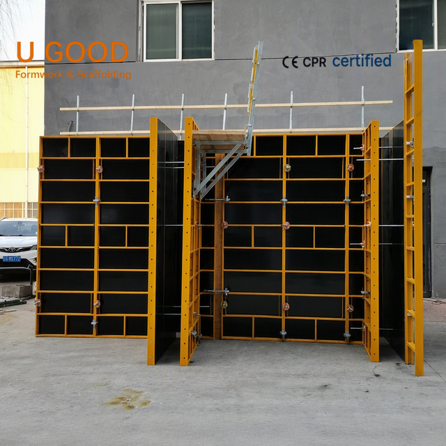 Adjustable U GOOD Frampro Panel Formwork for Concrete Construction Quick Installation Compatible Birch Bamboo Plywood Steel