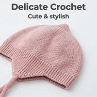 Gorro de Bebé de Punto 100% Algodón, Suave al Tacto, Ajuste Seguro, Gorro Puntiagudo de Alta Calidad, Personalizable OEM/ODM para Recién Nacidos