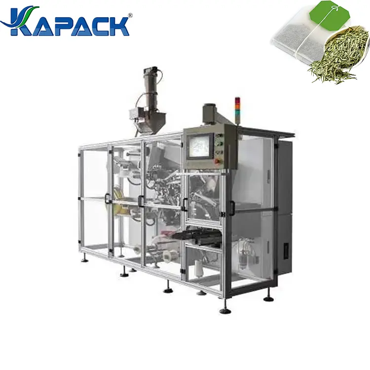 Kapack tự động chất lượng cao tốc độ cao đôi buồng túi trà đa chức năng đóng gói điền niêm phong máy với nhãn