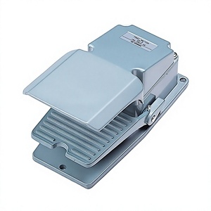 Interrupteur à pédale en aluminium FS-4A 15A 250VAC, micro-interrupteur à tête longue 1305, interrupteur au pied en aluminium 15A 250VAC - Product Image 1