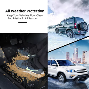 Tapis de sol de voiture tout temps 3D TPE, doublure de coffre pour Kia K7 Mohave Moring <span class=keywords><strong>Niro</strong></span> <span class=keywords><strong>Niro</strong></span>, tapis de voiture <span class=keywords><strong>hybride</strong></span> enfichable - Product Image 5
