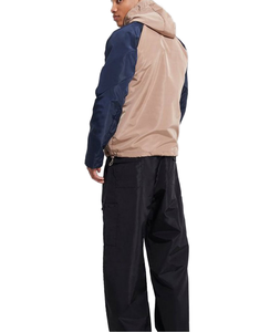 Chaqueta Safari de Color Sólido para Hombre, Talla Grande, Impermeable, con Cierre de Cremallera, Tela de Lona, Informal, para Invierno - Product Image 3