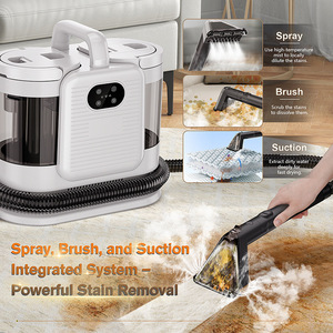 Carpet Cleaner Machine 1200W 5M Cord Wet Dry Canister Portable With 1.6L Clean Water Tank White - Product Image 5