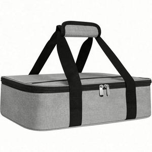 Sac isotherme personnalisé 2024 pour plats chauds et froids, sac de transport pour lasagnes, sac à déjeuner pour pique-niques et fêtes - Product Image 1