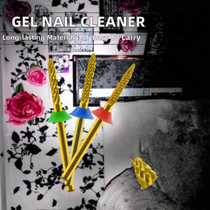 Outil professionnel double face conique pour le nettoyage des ongles, embouts de soin des cuticules pour vernis gel, revêtement TiN, matériau en carbure pour l'élimination des ongles - Product Image 3