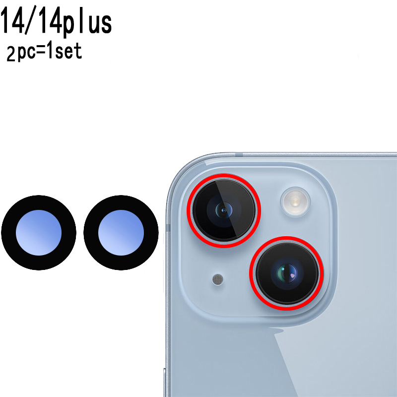 Оригинальные линзы для задней камеры для iPhone 14, стекло для iphone 11PRO MAX 12 13PRO 14plus 14PROMAX, Сменное стекло для камеры