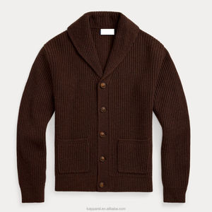 Maglioni <span class=keywords><strong>Cardigan</strong></span> casual tinta unita in maglia a manica lunga OEM e ODM girocollo abiti da uomo maglione lavorato a maglia <span class=keywords><strong>cardigan</strong></span> da uomo - Product Image 4