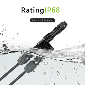 Professional BOM Supplier's Copper Male for Solar System <b>Power</b> Connector IP68 65A 250V PA66 Housing - Product Image 2