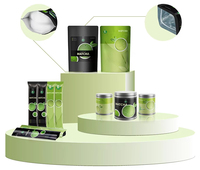 Thé vert matcha biologique en vrac pour cérémonies, OEM, marque privée, boîte personnalisée