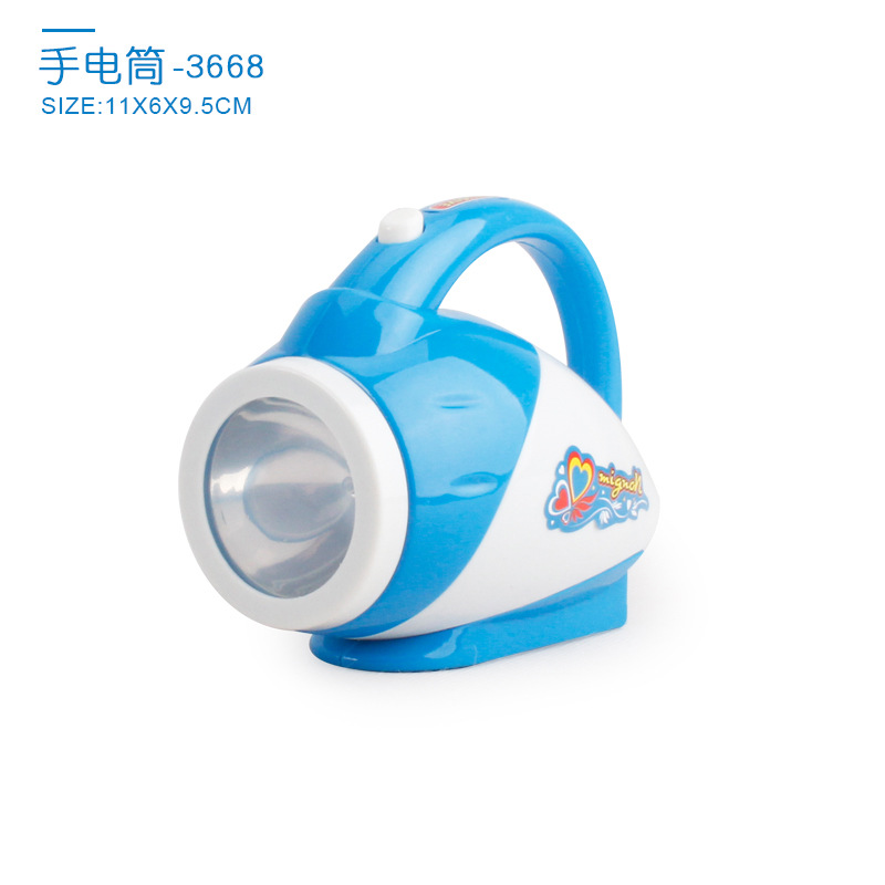 Lampe de poche bleue 116g