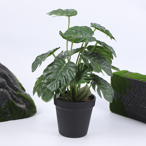 Suministros de Jardín al por Mayor, Plantas Artificiales de Plástico con Tacto <span class=keywords><strong>Real</strong></span>, Césped Artificial Ecológico de Alta Calidad, Hojas Artificiales para Cercas - Product Image 6