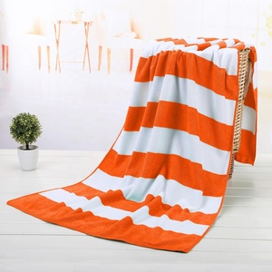 Tùy Chỉnh In Logo Phản Ứng In Du Lịch Khăn Khô Nhanh Cát Miễn Phí Sọc Microfiber Bãi Biển Khăn - Product Image 4