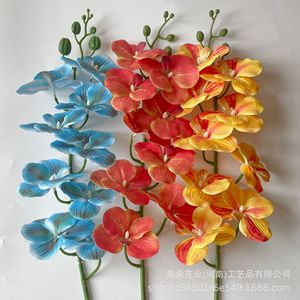ดอกกล้วยไม้วานด้าประดิษฐ์จาก Meiduo Flower Industry ก้านเดี่ยว ทำจากยางนิ่ม ตกแต่งบ้าน ตกแต่งภายใน ตกแต่งงานแต่งงาน - Product Image 3
