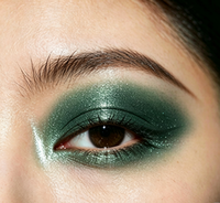 GUANZUN Waldgrüner Lidschatten Highlighter Metallisches Aluminium-Glitzerpigment 5-100 Mikron Kosmetisches Schimmerpulver Kostenlose 1g Probe