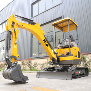 Mini Excavadora SDJK de 2 Toneladas y 1 Tonelada con Motor Kubota, Certificación EPA y CE, Micro Excavadora Hidráulica para Granja, Excavadora Pequeña en Venta - Product Image 5