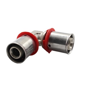 <span class=keywords><strong>ALPEX</strong></span> Raccord de tuyau en laiton de haute qualité pour la plomberie d'approvisionnement en eau et en gaz poli style presse - Product Image 3