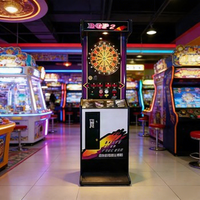 Machine de tir sur cible à monnayeur pour divertissement intérieur, en métal et acrylique, durable, multijoueur