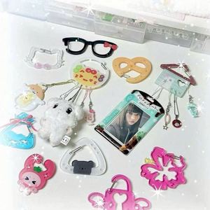 Custom Design Logo Acrylic Carabiner with UV Printing Promotional <b>Keychain</b> Japan <b>Anime</b> Shape Customizable Charm for Key Holder - Product Image 4